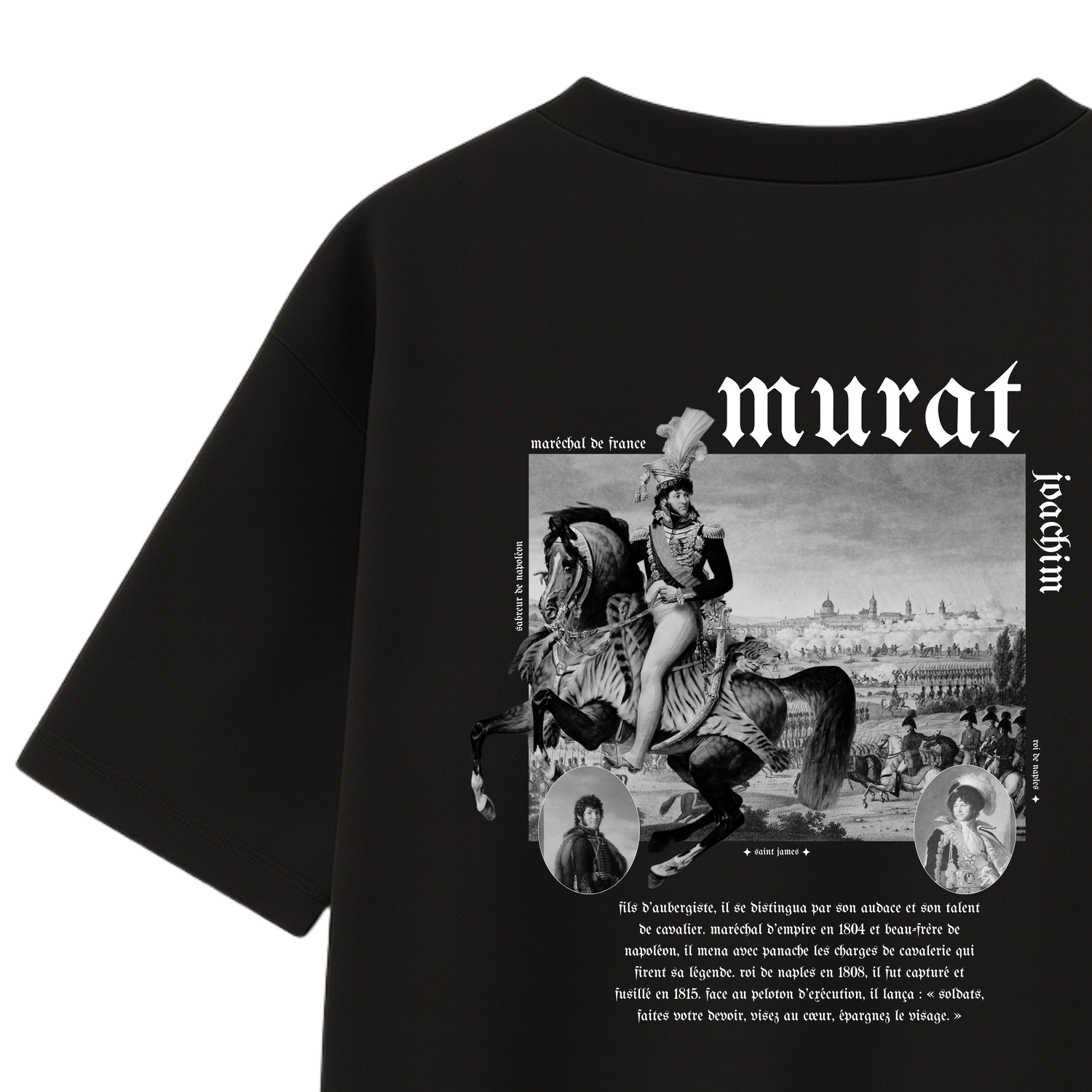 T-Shirt OVERSIZE : Maréchal Joachim Murat v1